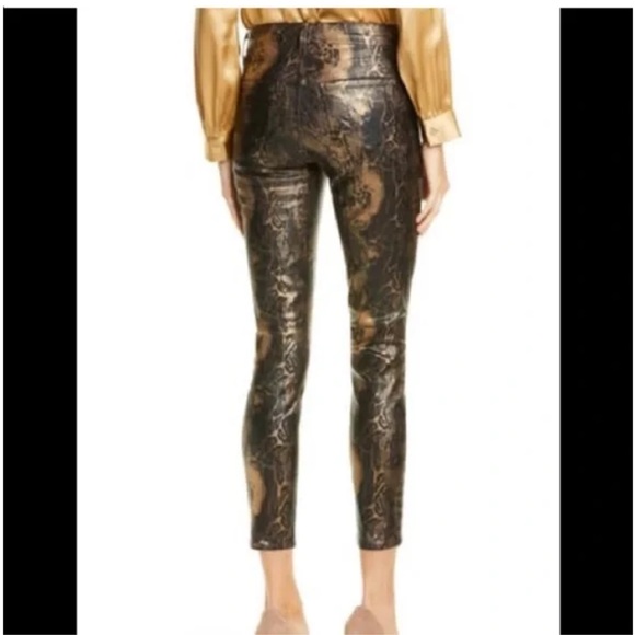 L’agence High-Rise Skinny Snake Skin Pants - Picture 3 of 10